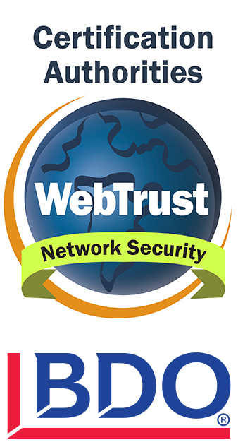 Webstrust Bdo-4 badge